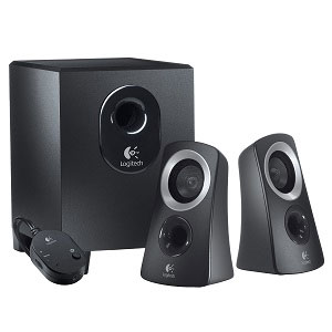 Logitech Speakers 2.1 Z313 Black Stock C