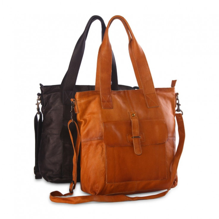 Oran Leather Handbag - Ava