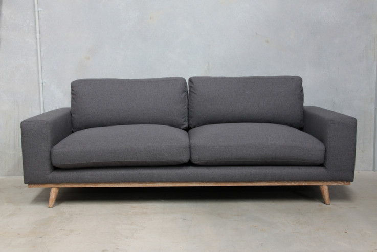 Orleans Fabric 3 Seat Sofa