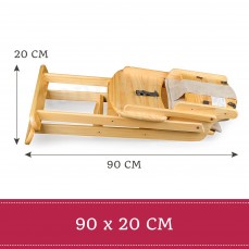 Wooden Folding Baby Highchair - Fold-awa