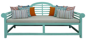 ASHBY Daybed Shabby Chic Blue