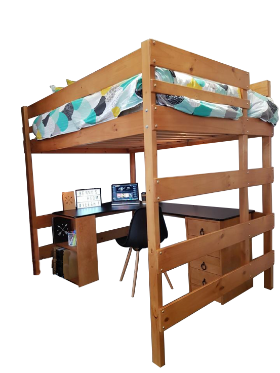 Double Loft Bed with Special Combination