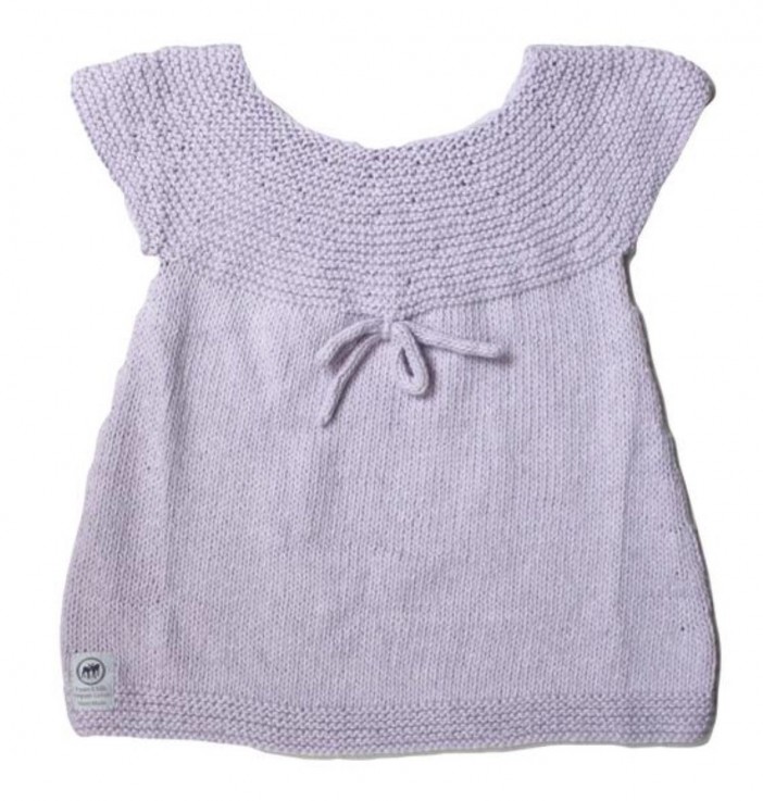 Fawn and Milk Best Sunday Dress Lavender