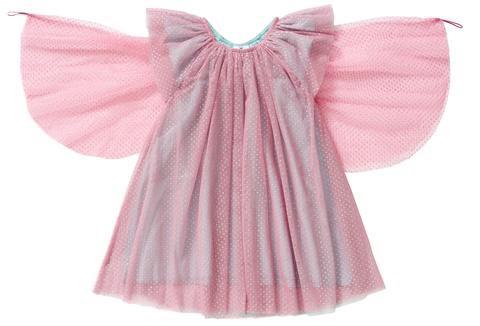 Hootkid sparkle dress with wings