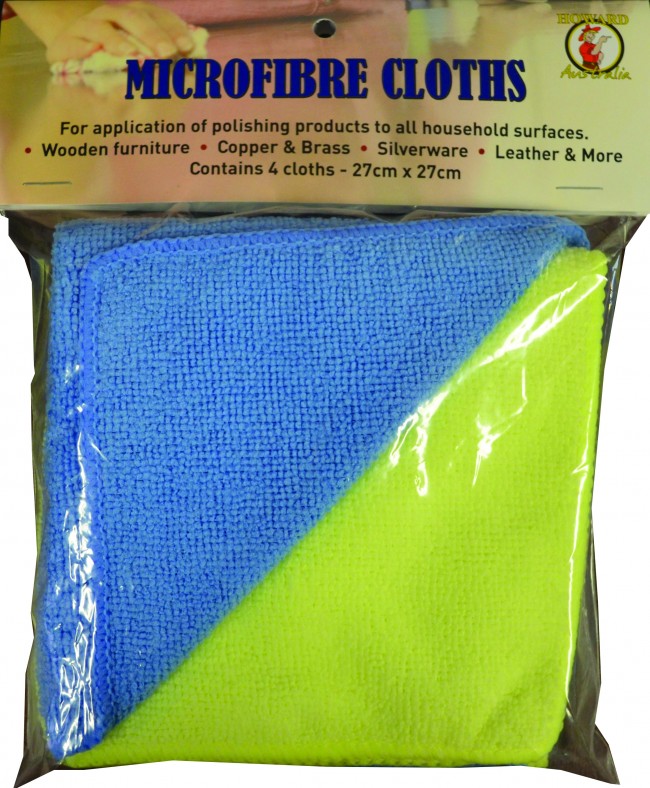 Microfibre Cloths 4pk