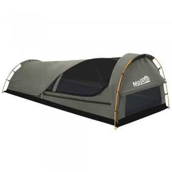 Dome Swag Camping Canvas Tent In Grey