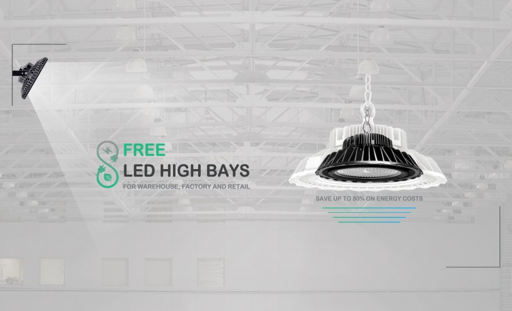 Free LED high bays replacement in Vic