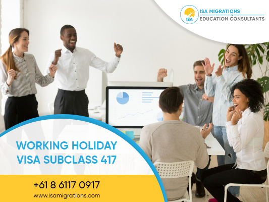 Get Working Holiday Visa 417 With Migration Agent Perth
