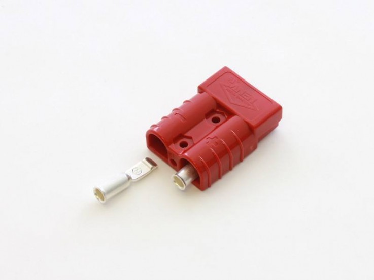 ANDERSON PLUG - Red, 50amp