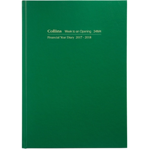 Collins Financial Year Diaries A4 Week t