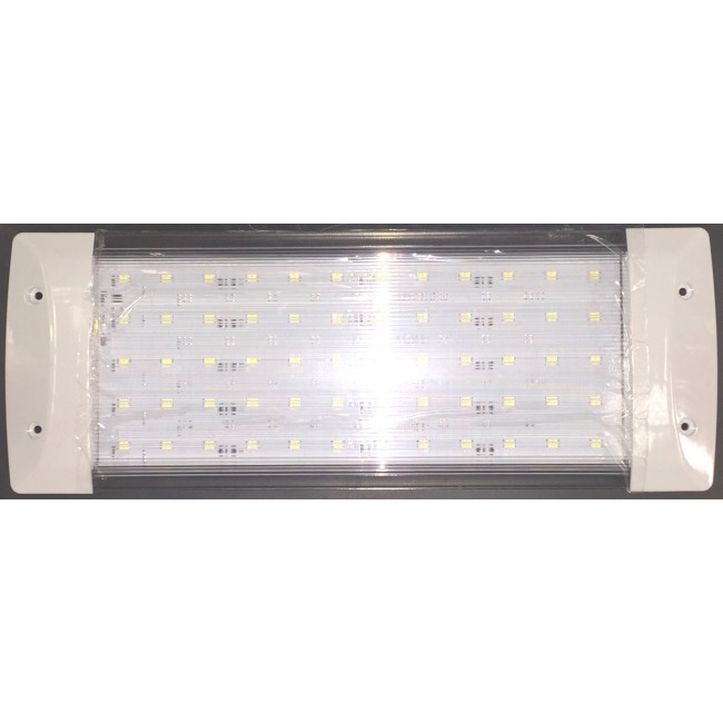 12V Ceiling Light 60 LED White Rectangle