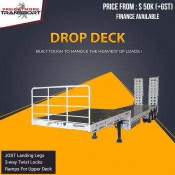 Brand New Drop Deck Trailer For Sale 
