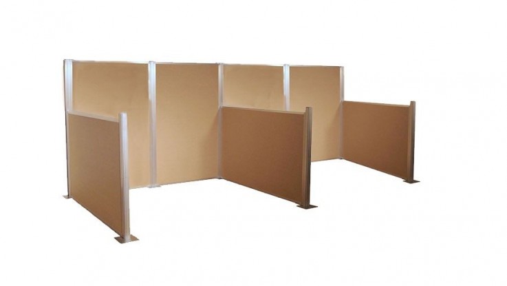 HushPanel Modular Cubicle Partition Syst