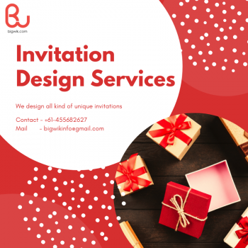 invitation card design service in sydney