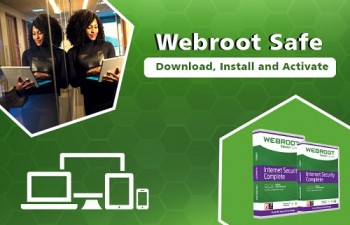 Webroot.com/safe - Enter Product Code 