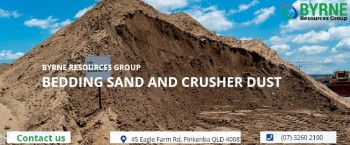 Certified Bedding Sand and Crusher Dust Providers in Queensland 