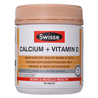 Swisse Ultiboost Calcium + Vitamin D