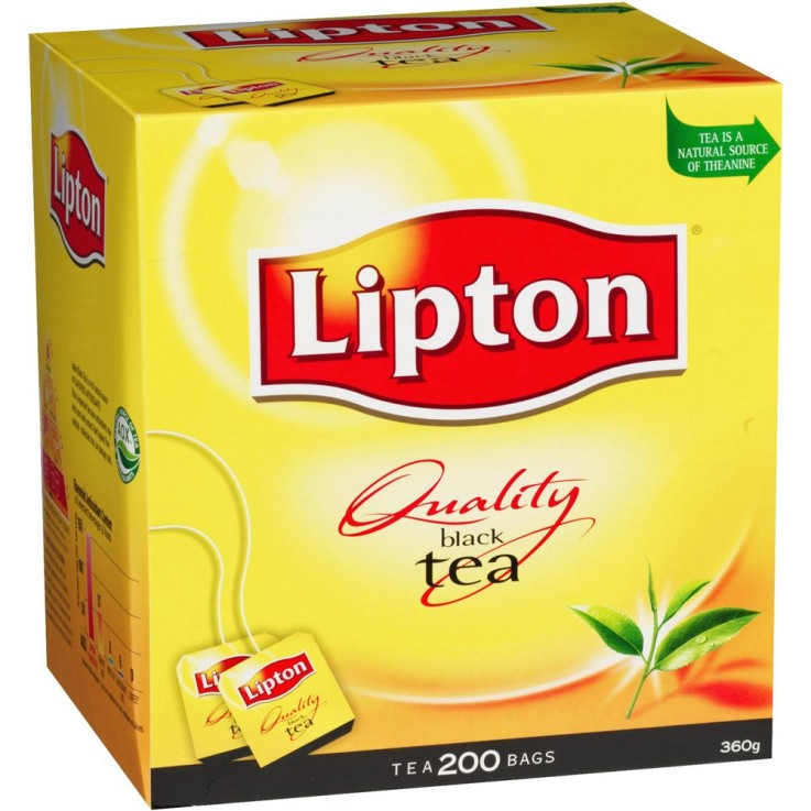 LIPTON JIGGLER TEA BAGS Black Tea, Box 2