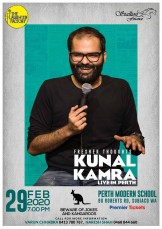 Fresher Thoughts by Kunal Kamra in Perth