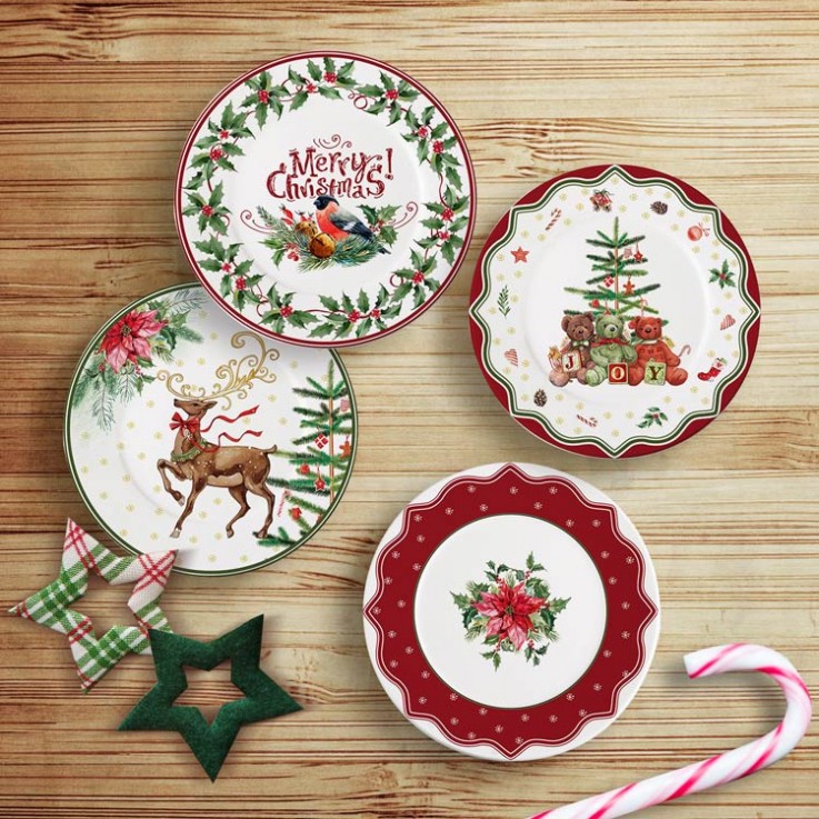 Ceramic Fiestaware Christmas Dishes55
