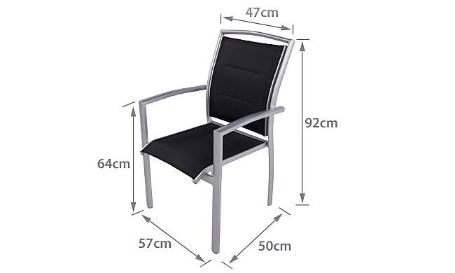 Verde Aluminium Commercial Chair