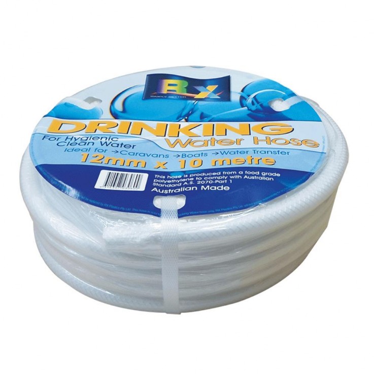 WHITE NON TOXIC REINFORCED WATER HOSE