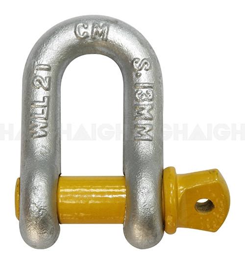 D SHACKLE 13MM (RATED)