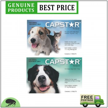 Capstar Flea Treatment for Cats and Dogs