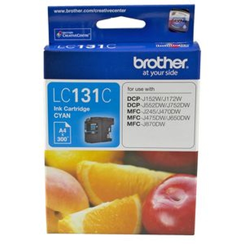 Brother Lc-131 Cyan Ink Cartridge