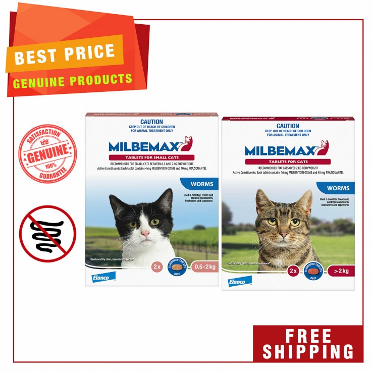 Milbemax- trusted worm control for cats