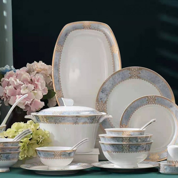 Classic bone china tableware33