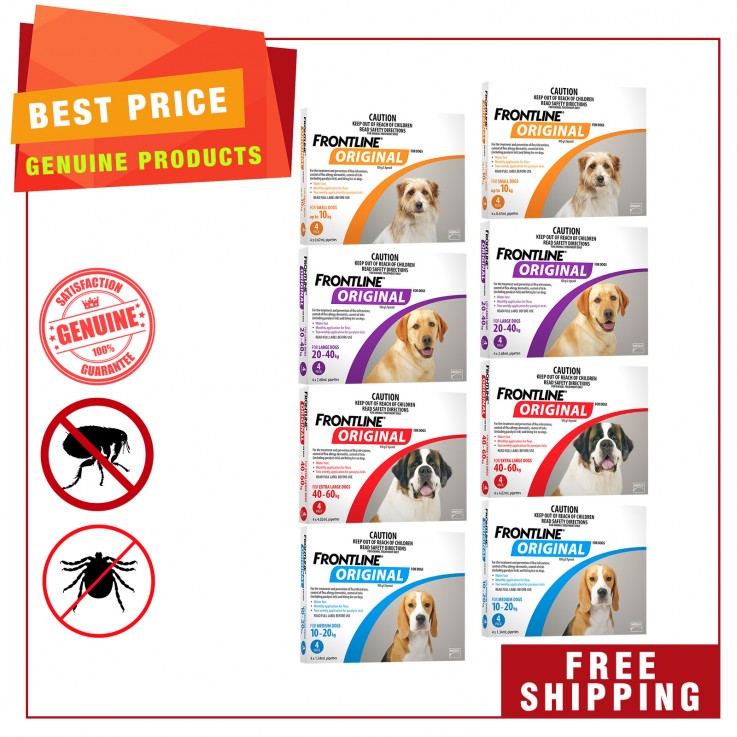 FRONTLINE ORIGINAL for Dogs 8 Pipettes