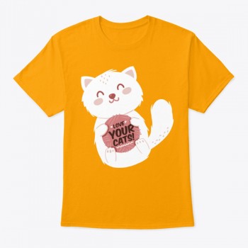 Love your cats T-shirt