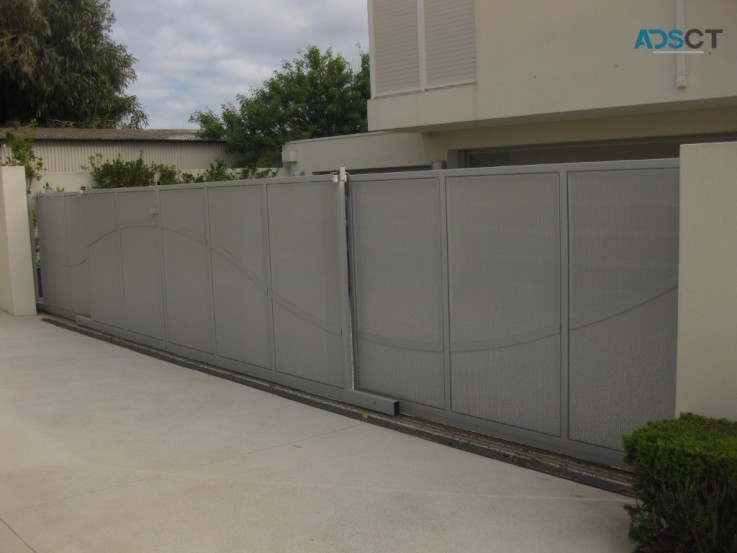 Aluminum Slat Gates Installation Perth