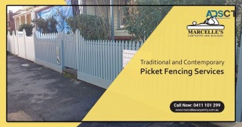 Enhance the Aesthetic Value of Your Home With Picket Fencing in Melbourne