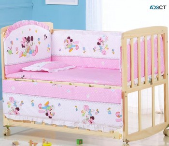 5Pcs/Set Baby Crib Bed Bumper