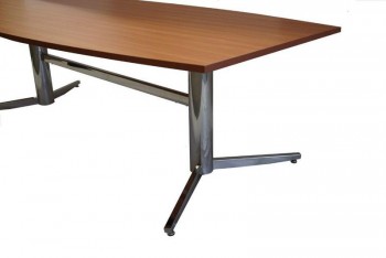 Boardroom Table's Chrome Base