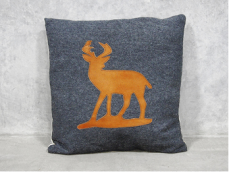 Retro Reindeer Cushion