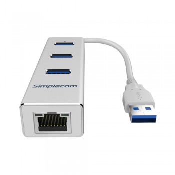 3 Port USB HUB W Adapter Silver