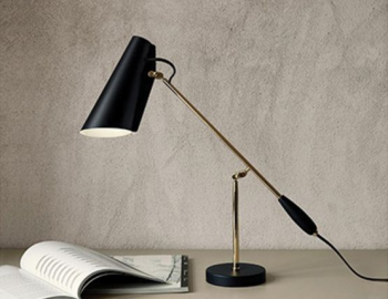 BIRDY TABLE LAMP IN BLACK BY NORTHERN