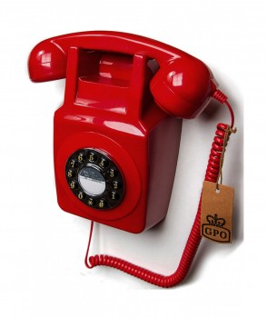 GPO 746 Wall phone traditional retro pus