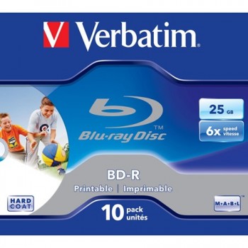 Verbatim Blu-Ray 10PK - 25GB - Storage M