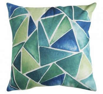 Daintree Triangles Cushion