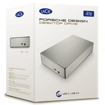 LACIE 4TB PORSCHE DESIGN USB 3.0 & USB-C