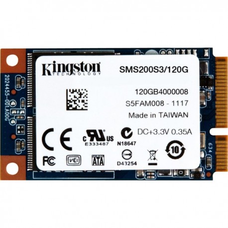KINGSTON 120GB SSDNow mSATA 6Gbps