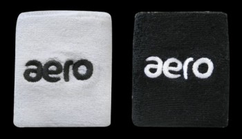 Sweatband Aero White & Black 2 Pack