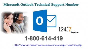 Microsoft Outlook Technical Support Number 1-800-614-419 | Reopen Hacked Account