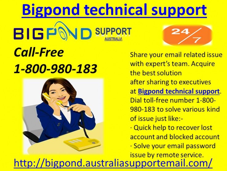 Bigpond Australia 1-800-980-183