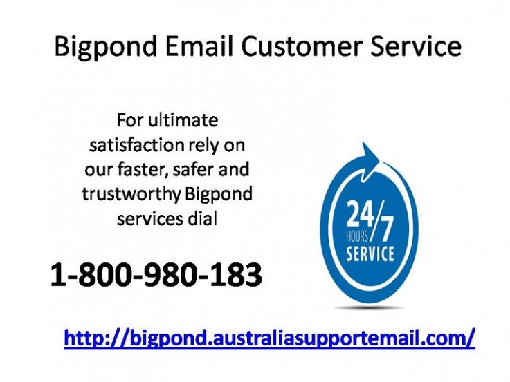 Bigpond Email Customer Service 1-800-980-183 For Various Support
