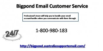 Bigpond Email Customer Service 1-800-980-183 Blocked Account Help